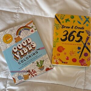 Good Vibes Coloring Book — Draw & Create 365